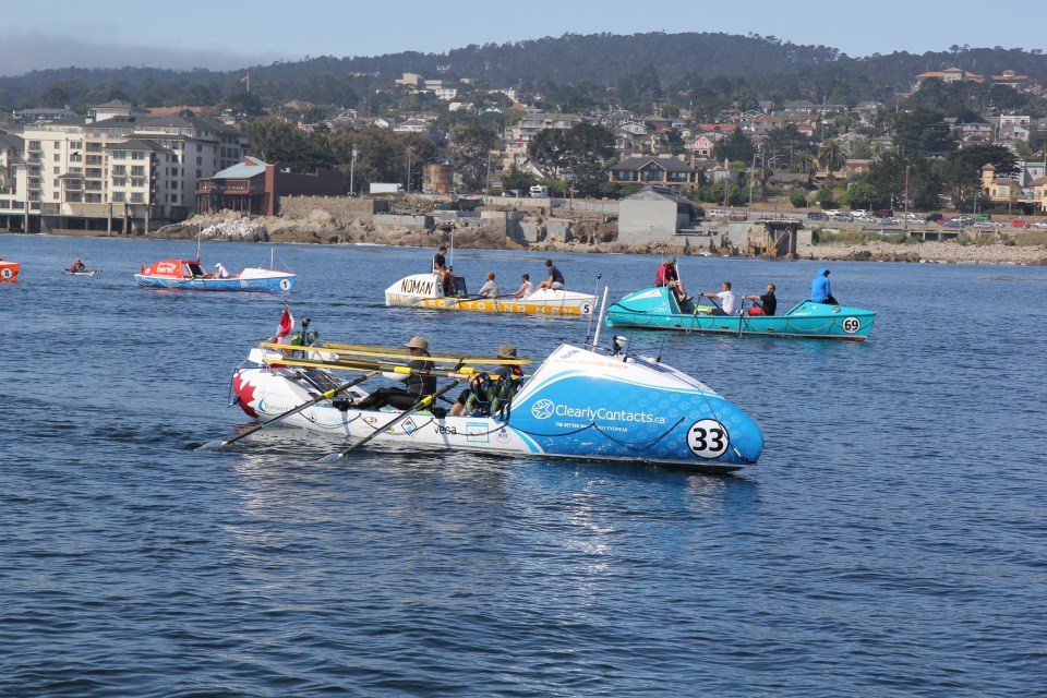 Monterey to Hawaiiis off...